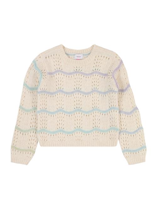 Vero Moda Girl Pullover 'VMHATTY'  beige / lyseblå / lysegrøn / lilla