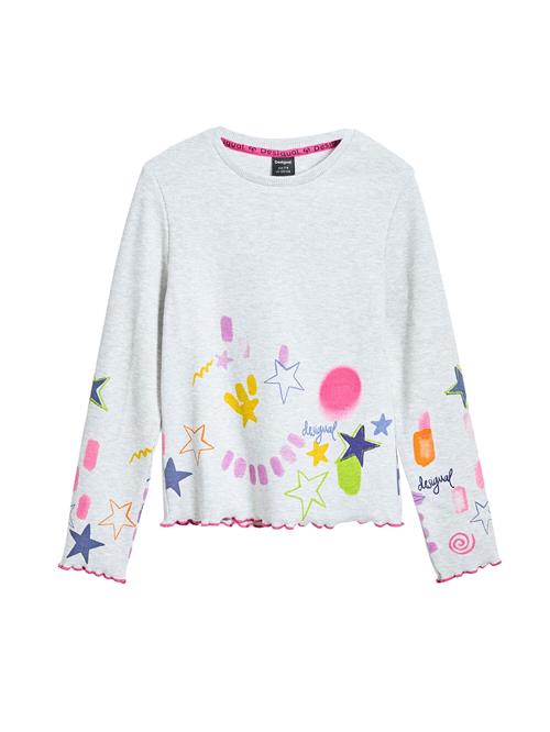 Desigual Bluser & t-shirts  blå / gul / pink / hvid