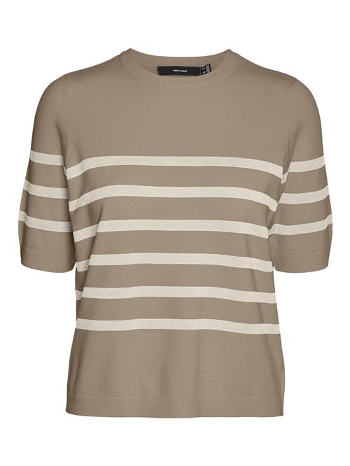 VERO MODA Pullover 'SABA'  beige / brun