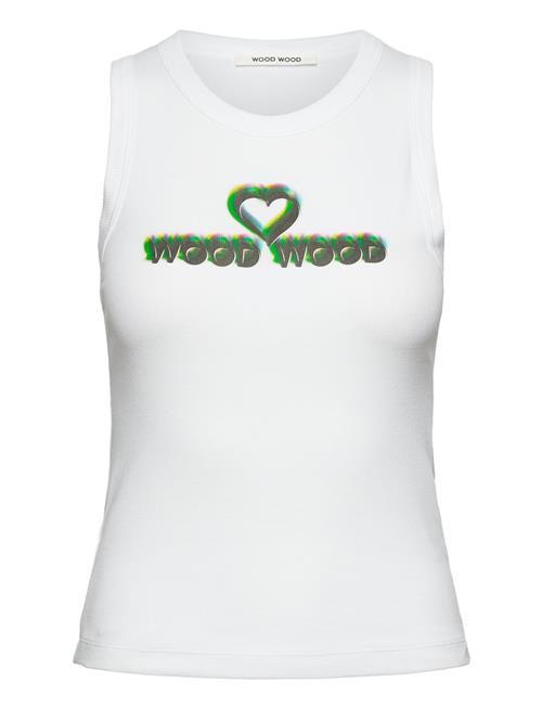 Wood Wood Nicole Rib Vest Wood Wood White