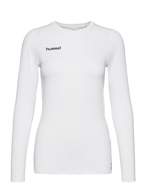 Hml First Performance Women Jersey L/S Hummel White