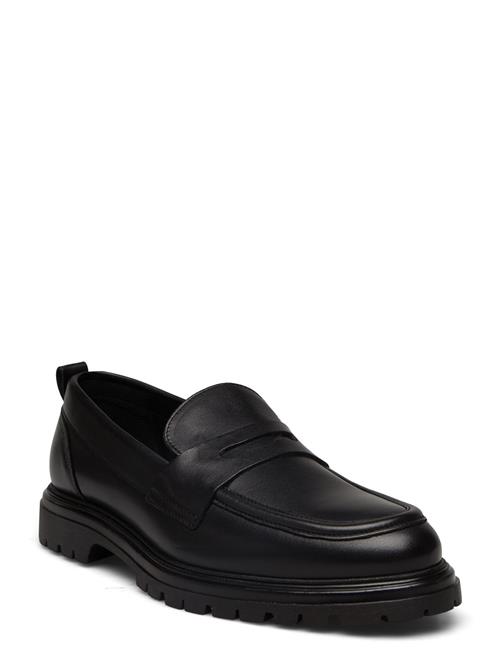 Bianco Biagil Penny Loafer Soft Texas Bianco Black