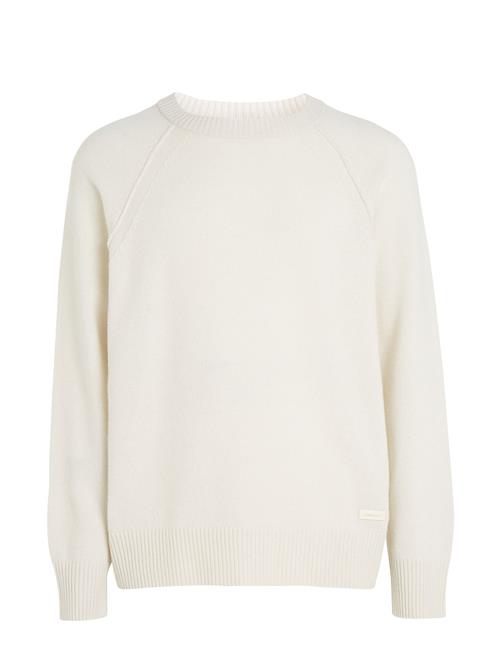 Calvin Klein Recycled Wool Comfort Sweater Calvin Klein White