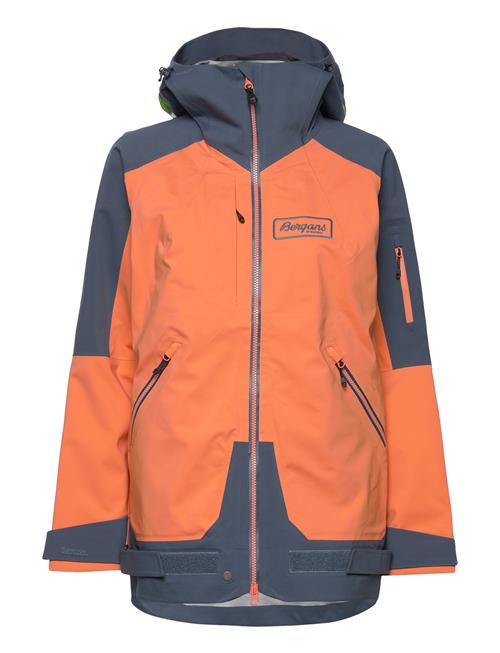 Bergans Myrkdalen V2 3L W Jacket Cantaloupe/Orion Blue Xs Bergans Blue