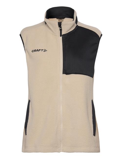 Craft Adv Explore Pile Fleece Vest W Craft Beige