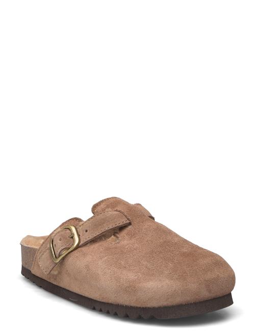 Scholl Sl Fae New F Suede Taupe Scholl Brown