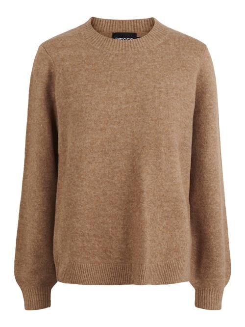 PIECES Pullover 'Janita'  brun