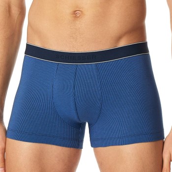 Schiesser Duality Function Boxer Shorts Mørkblå 3XL Herre