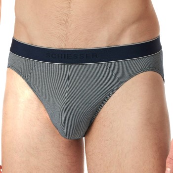 Schiesser Duality Function Rio Briefs Marineblå Large Herre