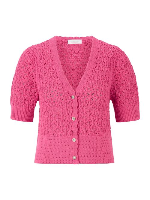 Rich & Royal Cardigan  fuchsia