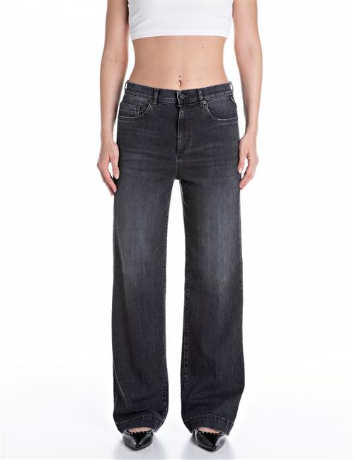 Se REPLAY Jeans 'MELJA'  black denim ved About You