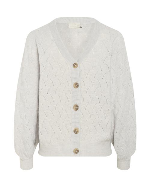 Se Kaffe Cardigan 'Rita'  lysegrå ved About You