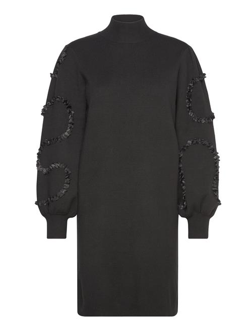 Object Objdidi L/S Short Knit Dress 129 Object Black