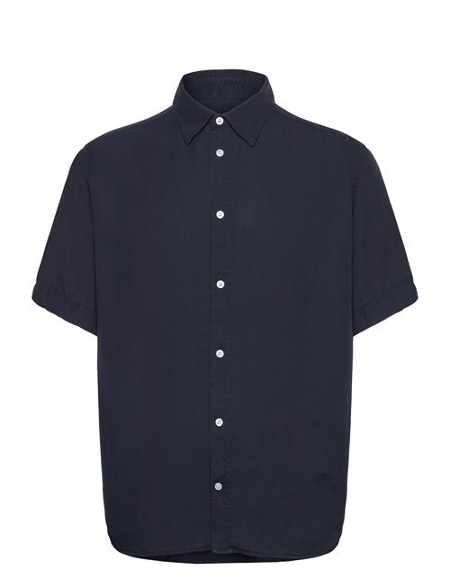 J. Lindeberg Reg Ss Light Tencel Shirt J. Lindeberg Navy