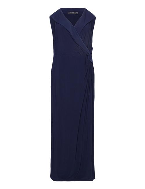 Lauren Women Jersey Off-The-Shoulder Gown Lauren Women Navy