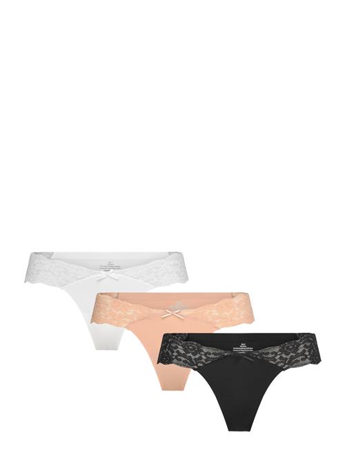 Missya Seamless String W Lace On Side 3-Pack Missya Beige