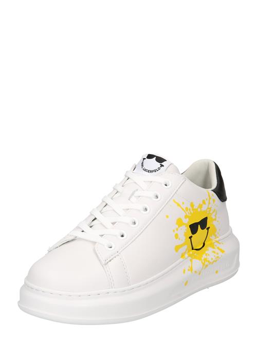 Karl Lagerfeld Sneaker low 'KAPRI'  gul / hvid