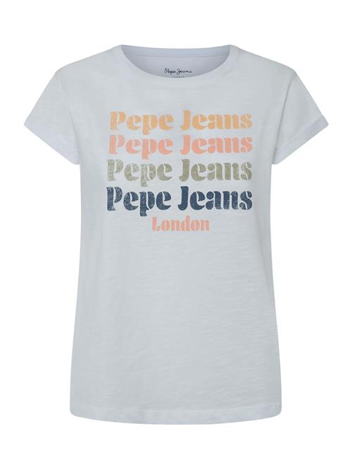 Pepe Jeans Shirts 'Eileen'  blå / pastelgrøn / orange / hvid