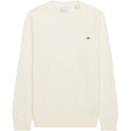 Gant - COTTON CABLE C-NECK 8050601 Strik