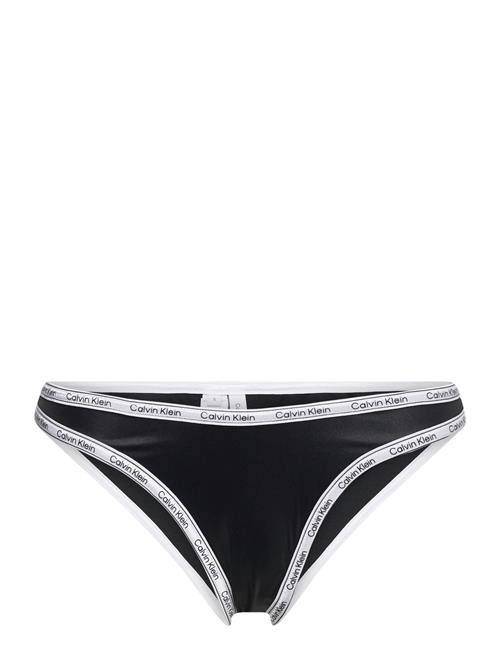 High Leg Cheeky Bikini Calvin Klein Black