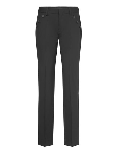 Filippa K Straight Tailored Trousers Filippa K Black