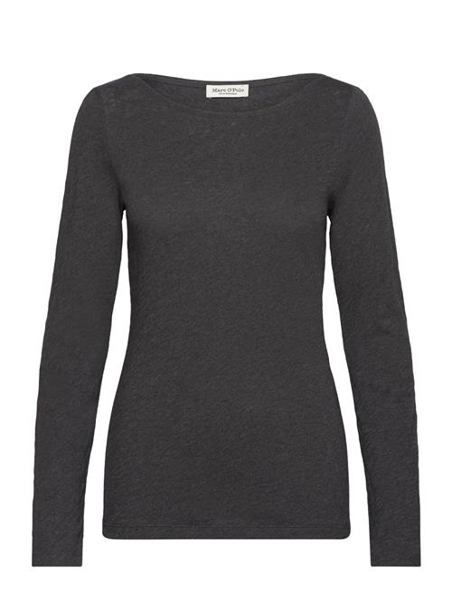 T-Shirts Long Sleeve Marc O'Polo Grey