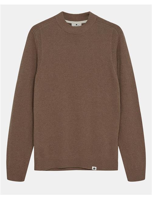 Akrico Lambswool Knit Anerkjendt Brown