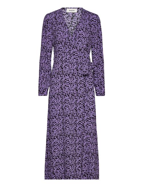 Modström Cheslimd Print Wrap Dress Modström Purple