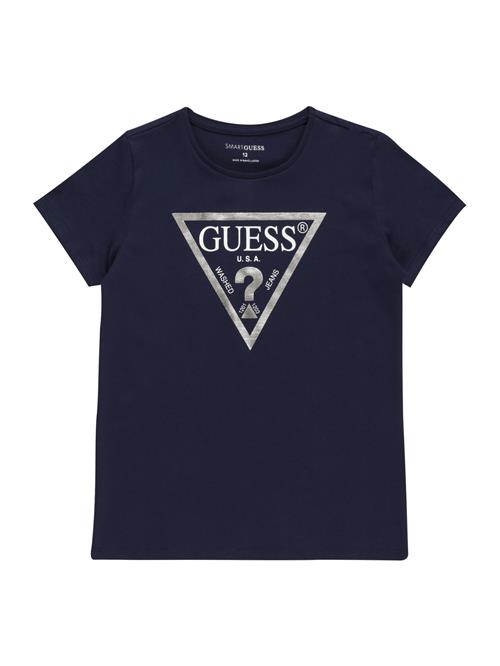 Se GUESS Bluser & t-shirts  natblå / sølv ved About You