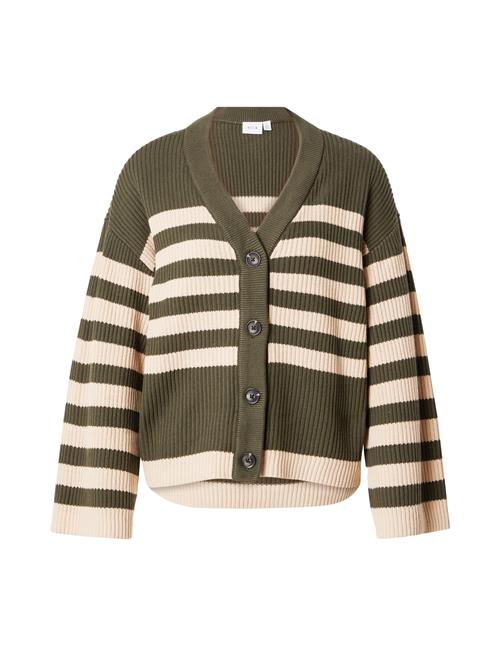 VILA Cardigan 'Ching'  lysebeige / gran