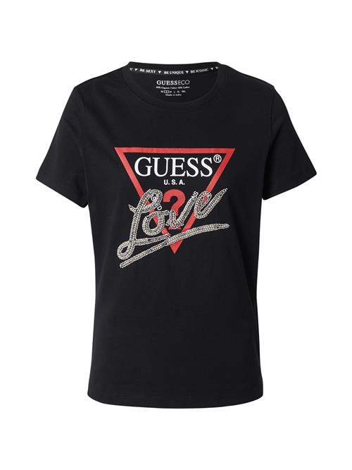 Se GUESS Shirts  rød / sort / hvid ved About You