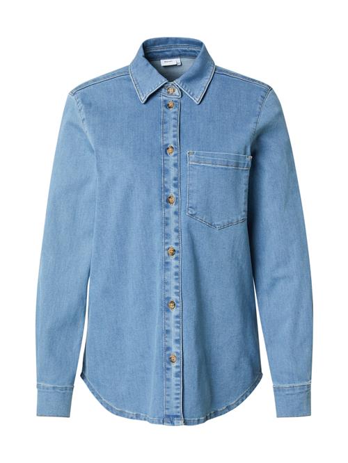 NÜMPH Bluse  blue denim