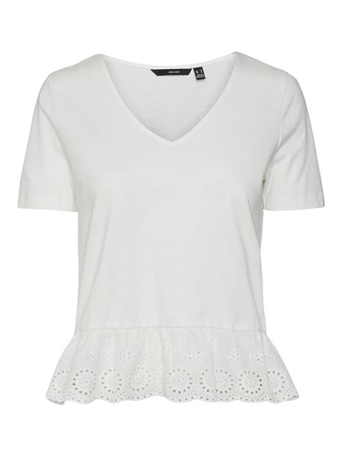 VERO MODA Shirts 'EMILY'  naturhvid