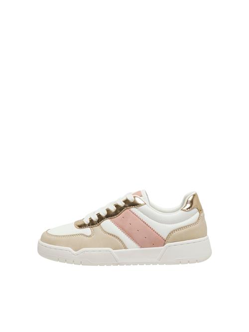 Se ONLY Sneaker low 'SWIFT-4'  beige / guld / lyserød / hvid ved About You