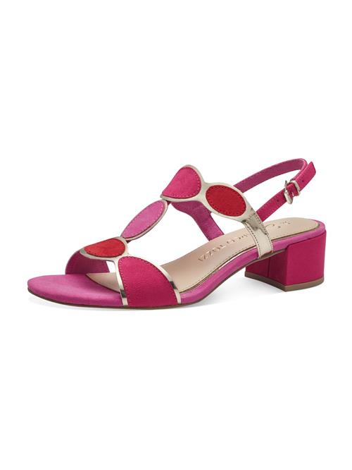 Se MARCO TOZZI Sandaler  guld / magenta / eosin ved About You