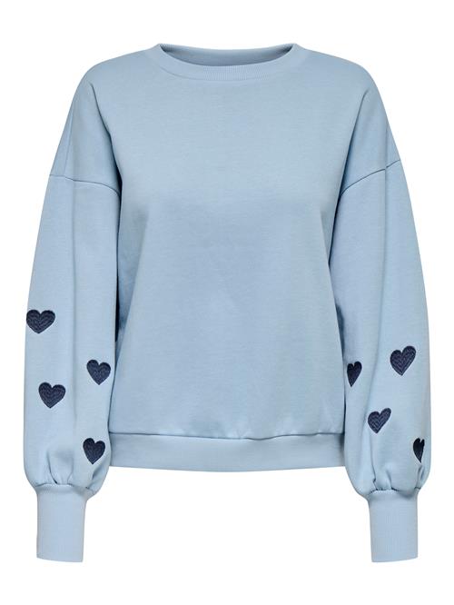 ONLY Sweatshirt 'ONLBECCA'  navy / lyseblå