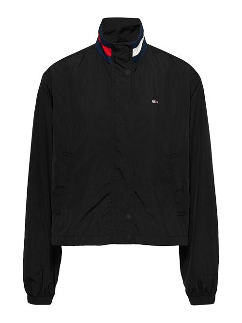 Tommy Jeans Overgangsjakke 'ESSENTIAL'  sort