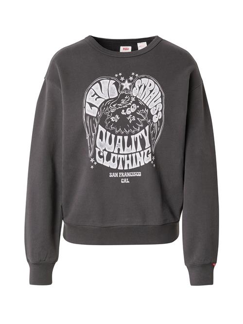 Se LEVI'S ® Sweatshirt  grå / sort ved About You