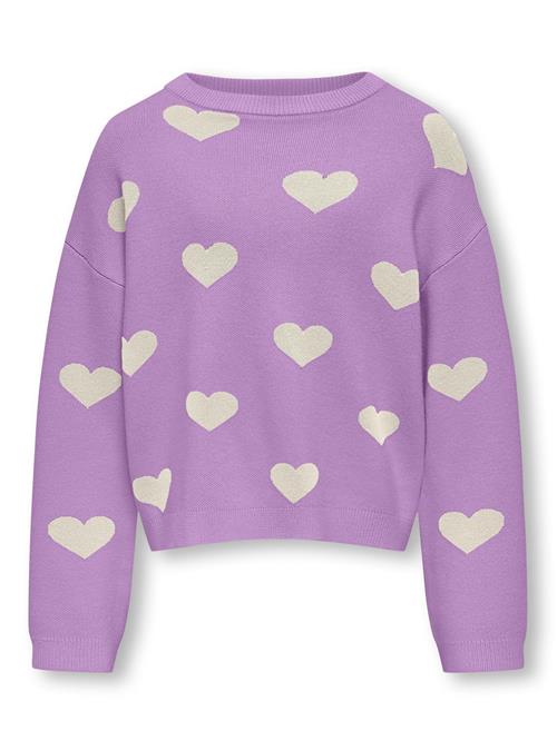 KIDS ONLY Pullover  beige / lavendel