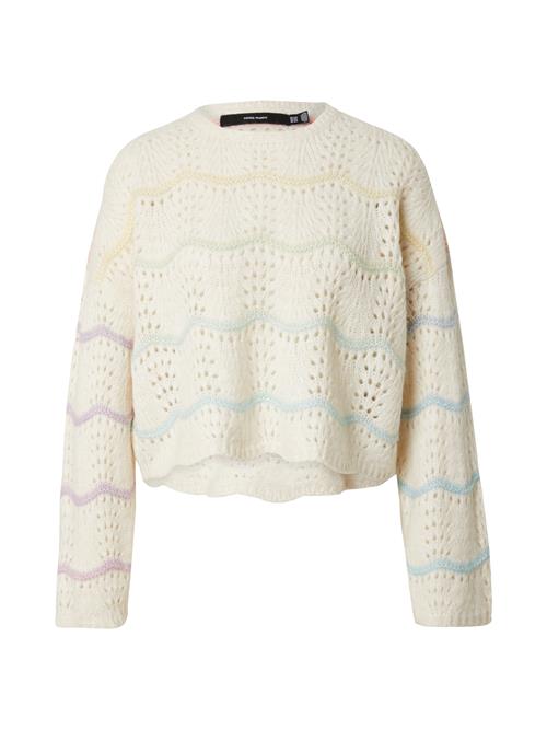 Vero Moda Petite Pullover 'VMHATTY'  creme / lyseblå / lysegul / mint