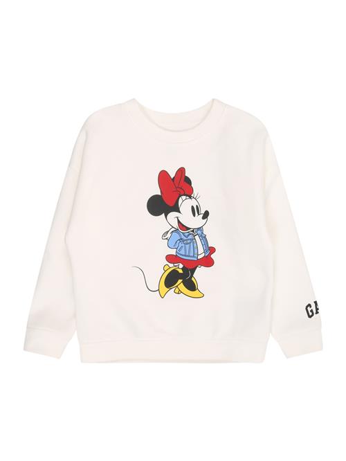 GAP Sweatshirt 'DIS 365 MINNIE'  gul / rød / sort / offwhite