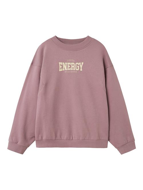 NAME IT Sweatshirt 'NKFBOIDA'  creme / lysviolet