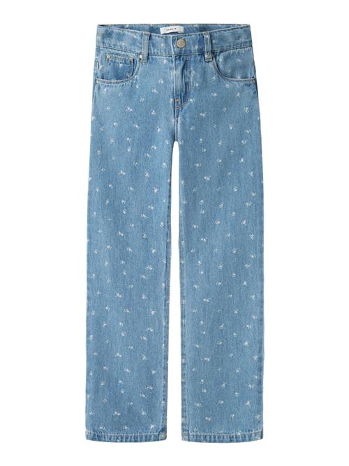 NAME IT Jeans 'NKFROSE'  blue denim / hvid