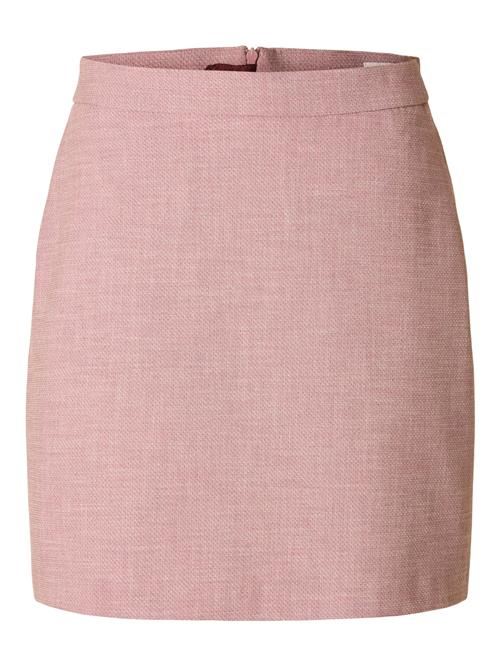 SELECTED FEMME Nederdel 'RAE-ULA'  gammelrosa