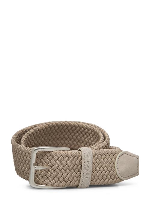 Elastic Braided Belt GANT Beige