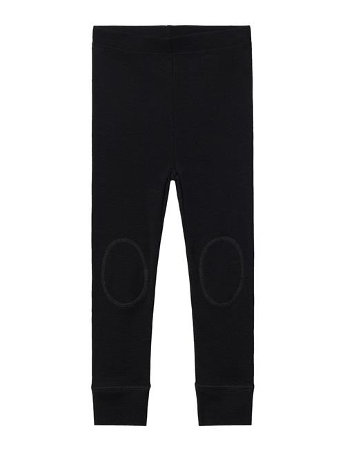 Nmmwang Wool Rib Longjohn Name It Black