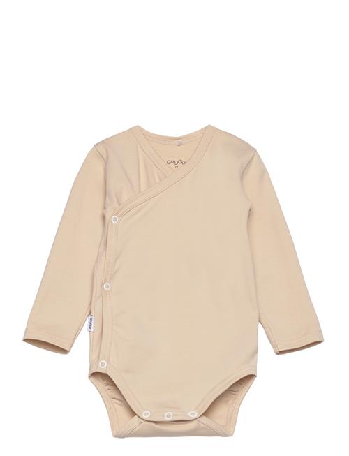 Baby Wrap Bodysuit Gugguu Cream