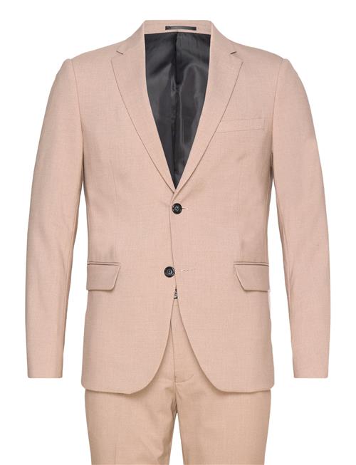 Plain Mens Suit - Normal Lenghtplain Mens Suit - Normal Lenght Lindbergh Beige