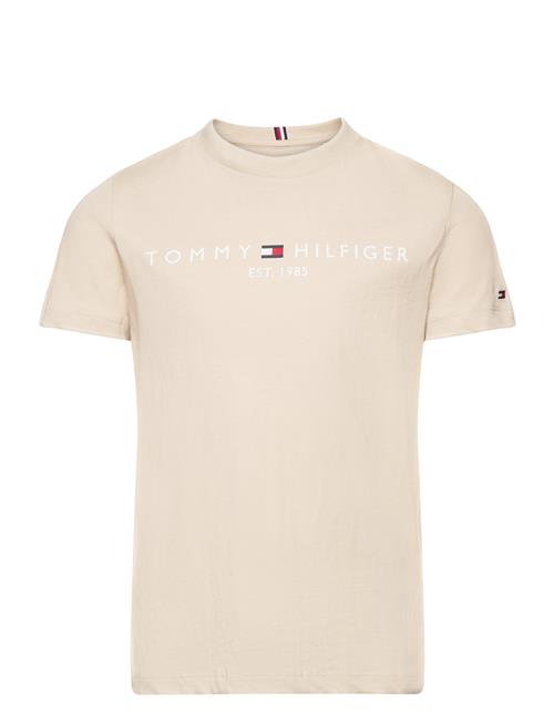 Tommy Hilfiger U Corp Logo Ess Tee Ss Tommy Hilfiger Cream