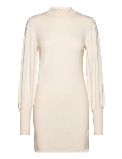 Vero Moda Vmhollykarispuff Ls Highneck Dress Ga Bo Vero Moda Beige